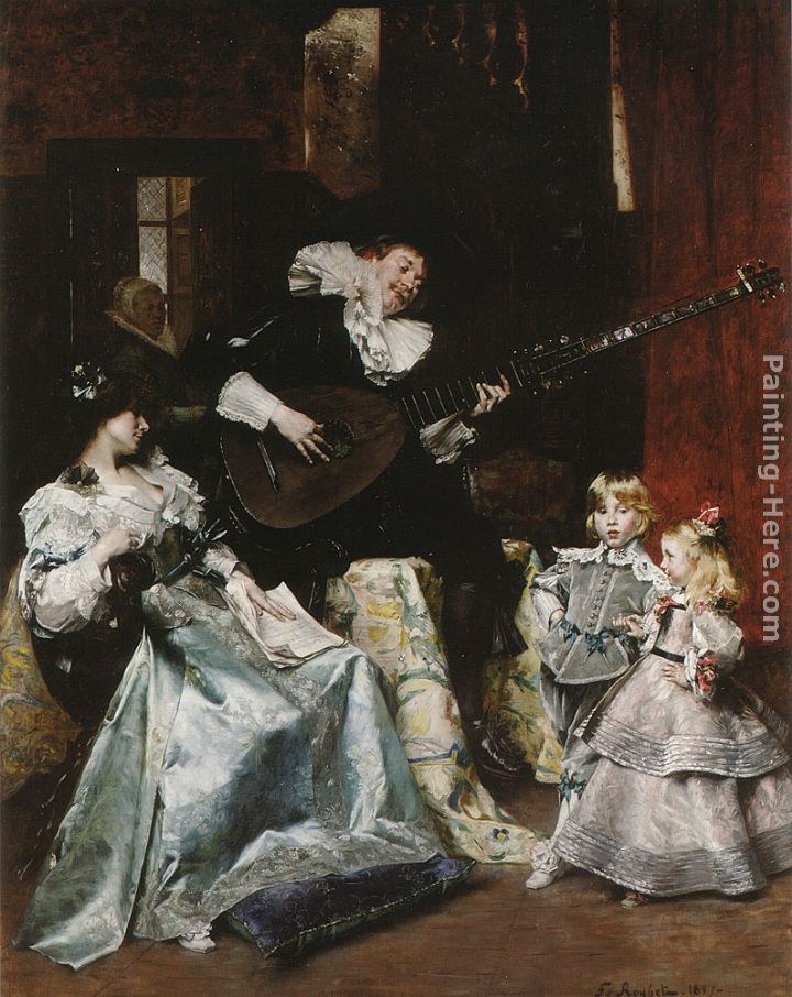 Ferdinand Roybet La Sarabande